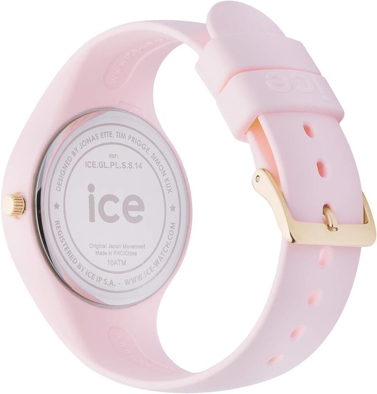 Ice-Watch - ICE Glam pastel Pink lady - Women's Wristwatch with Silicon Strap Small