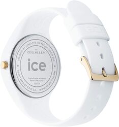 Ice-Watch - ICE Glam White - Women's Wristwatch with Silicon Strap - 000981 (Small)
