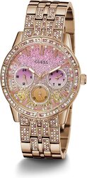 GUESS Ladies Sport Multifunction Duotone Crystal 40mm Watch GW0365L3
