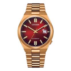 Citizen NJ0153-82X Automatic Sapphire Glass Rose Gold-Tone Stainless Steel Men's Watch