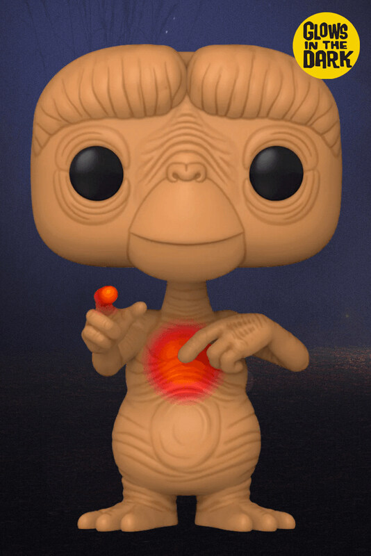 

Funko Pop! Movies: E.T. 40th Anniversary E.T. Glowing Heart, Ages 15+