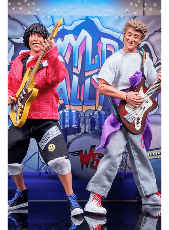 

Neca Bill & Ted's Excellent Adventure 8 inch Clothed Figure, 2 Pack, Ages 15+