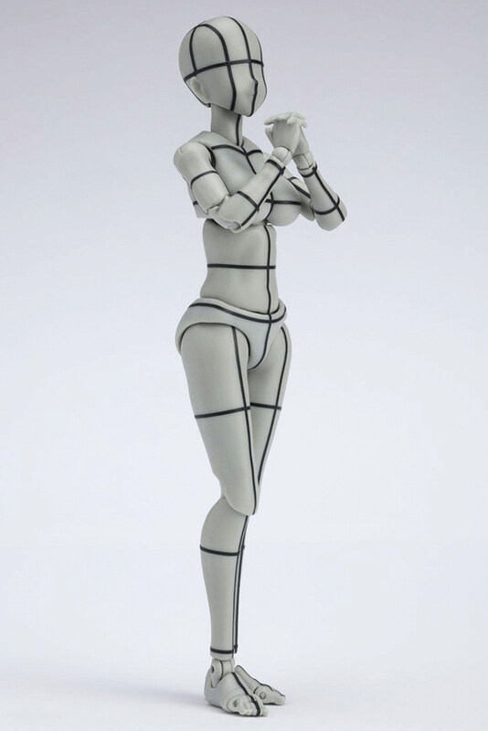 

Bandai Tamashii S.H. Figuarts Body Chan Kentaro Yabuki Wire Frame (Grey Color Ver.), Ages 15+, Grey