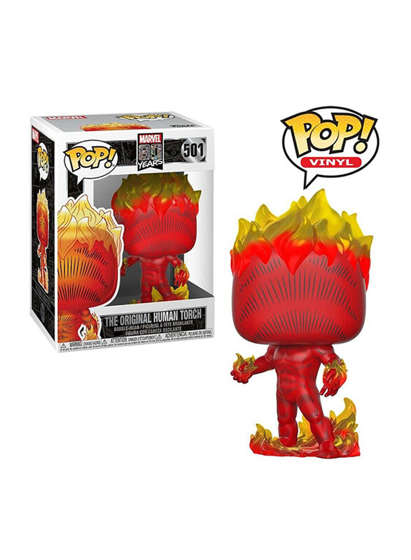 

Funko Pop Marvel: 80th First App Human Torch, Ages 15+