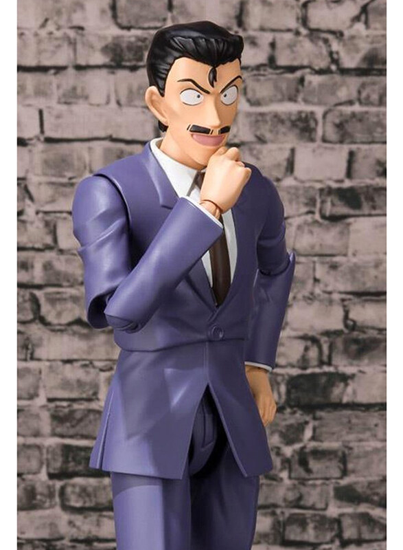 

Bandai Tamashii S.H.Figuarts Detective Conan Kogoro Mori, Ages 15+