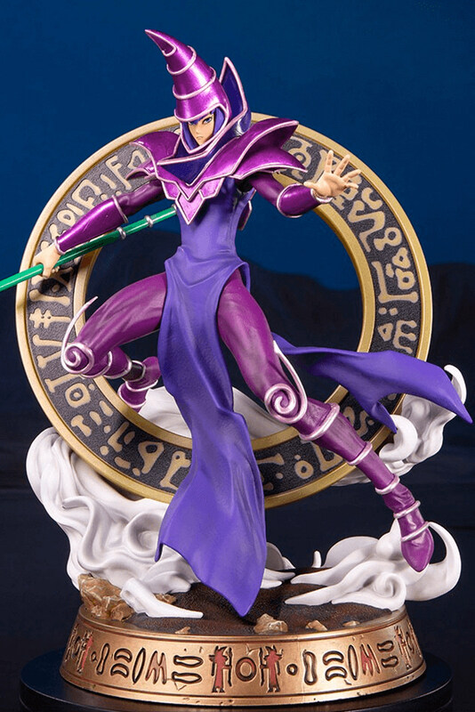 

First 4 Figures Yu-gi-oh Dark Magician Purple Variant PVC Statue, Ages 15+