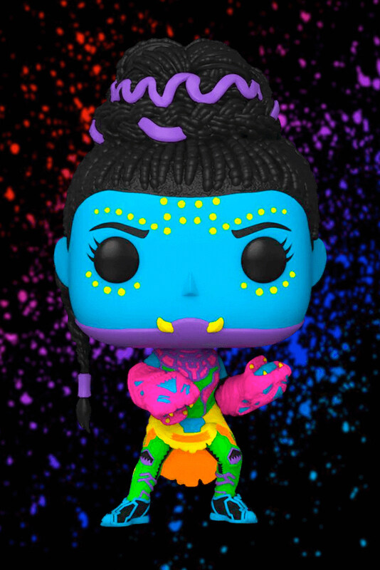

Funko Pop Marvel Black Panther Shuri (Black Light) (Exclusive), Ages 15+