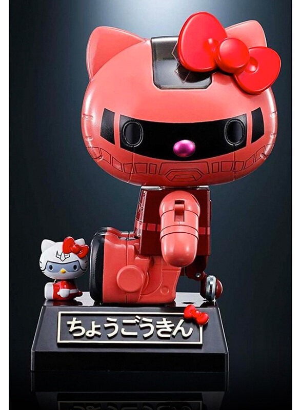 

Bandai Tamashii Chogokin Char's Custom Zaku Ii X Hello Kitty, Ages 15+
