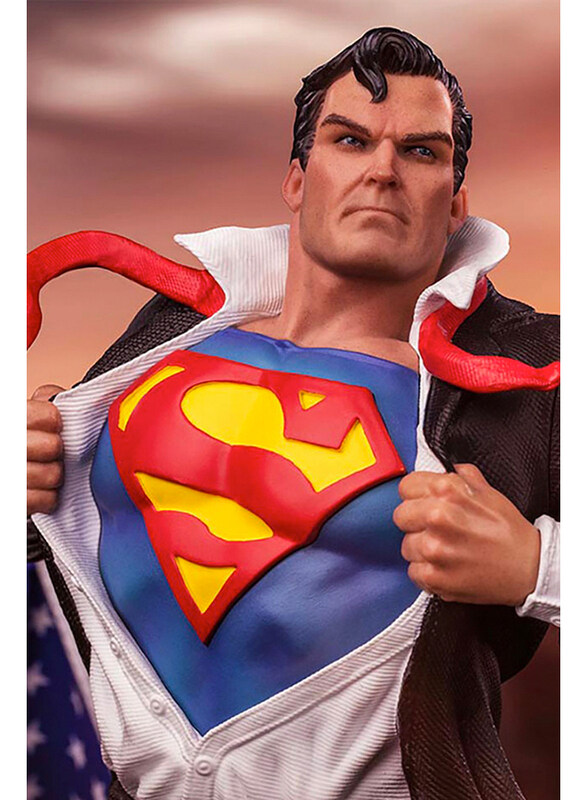 

Iron Studios Dc Comics Clark Kent Deluxe Art Scale 1/10 Statue, Ages 15+