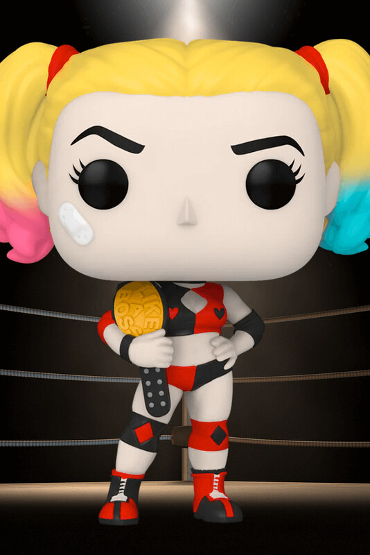 

Funko Pop Heroes: Dc Super Heroes Harley Quinn with Belt Exclusive Figure, Ages 15+
