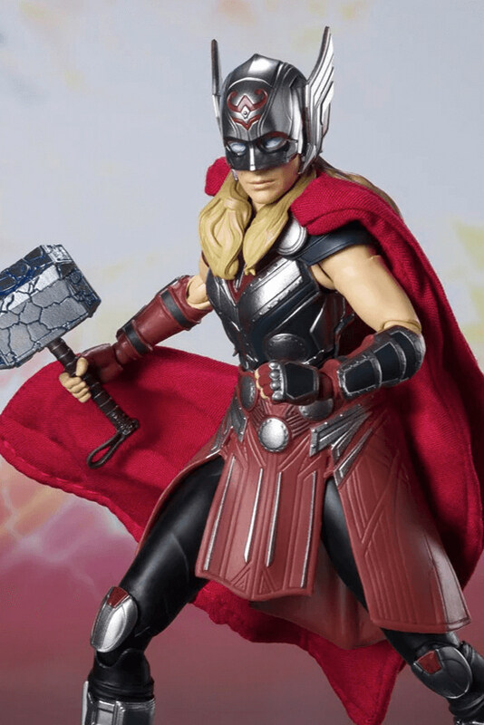 

Bandai Tamashii S.H.Figuarts Thor Love And Thunder Mighty Thor Action Figure, Ages 15+