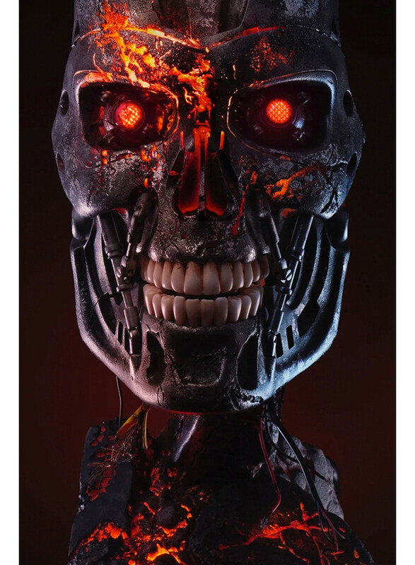 

Pure Arts T-800 Battle Damaged Art Mask, Ages 15+