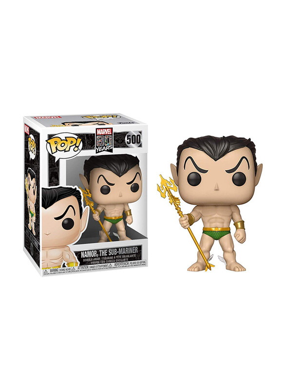 

Funko Pop Marvel: 80th First App Namor, Ages 15+