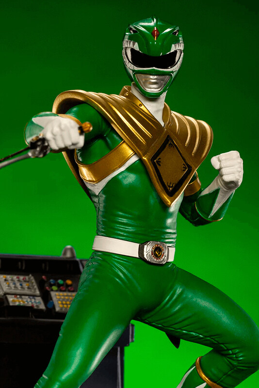 

Iron Studios Mighty Morphin Power Rangers Green Ranger Bds Art Scale 1/10 Statue, Ages 15+