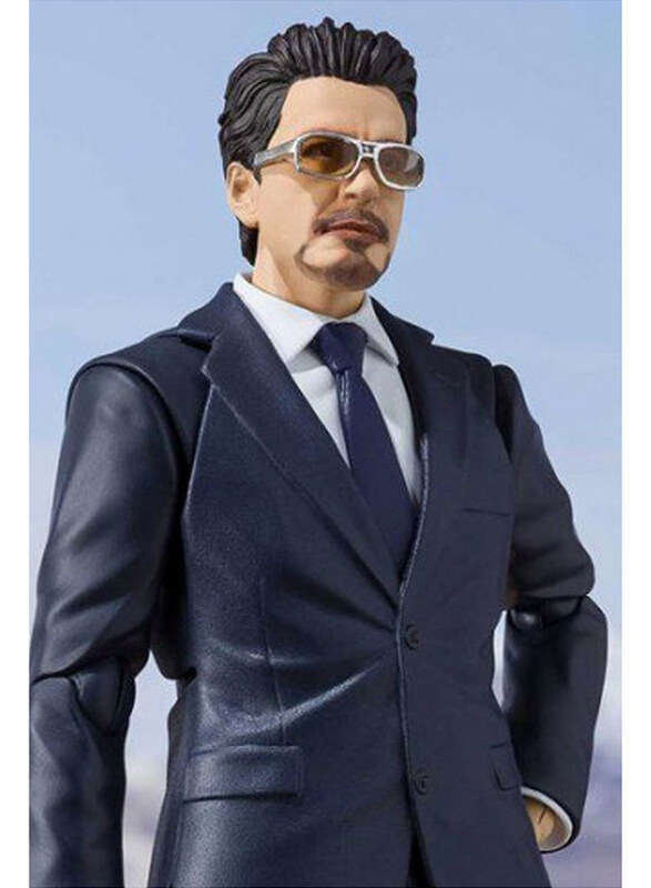 

Bandai Tamashii S.H.Figuarts Tony Stark (Birth of Iron Man Edition), Ages 15+