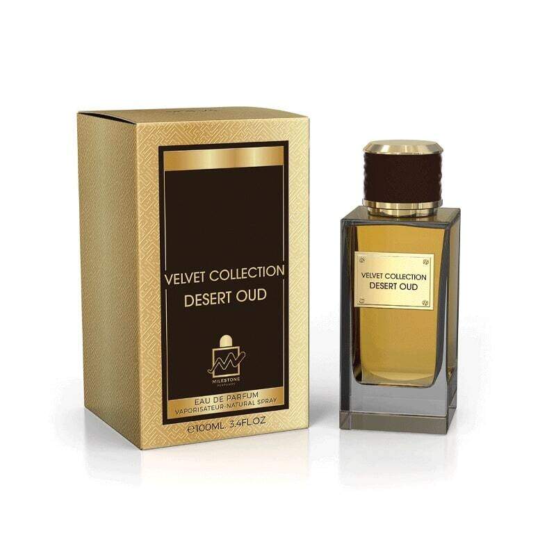 

Milestone VELVET COLLECTION DESERT OUD EDP Perfume 100ML