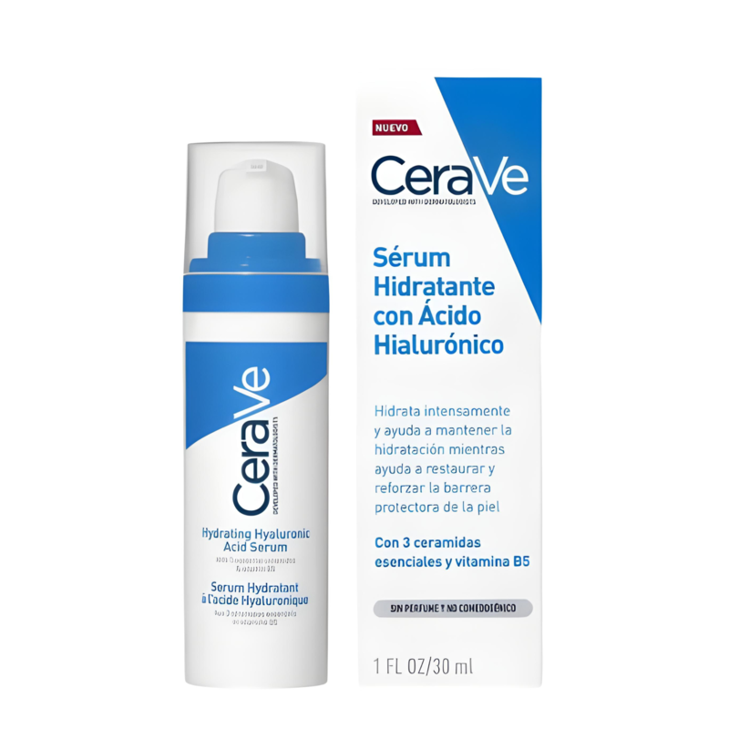 

CeraVe Hydrating Hyaluronic Acid Serum with Vitamin B5 and Ceramides for Normal to Dry Skin, 1 Ounce