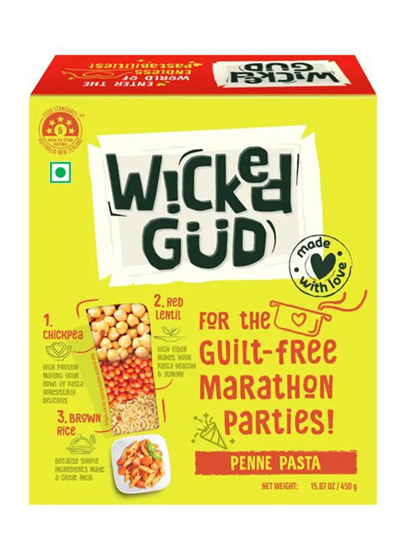 

Wicked Gud Penne Pasta, 450g