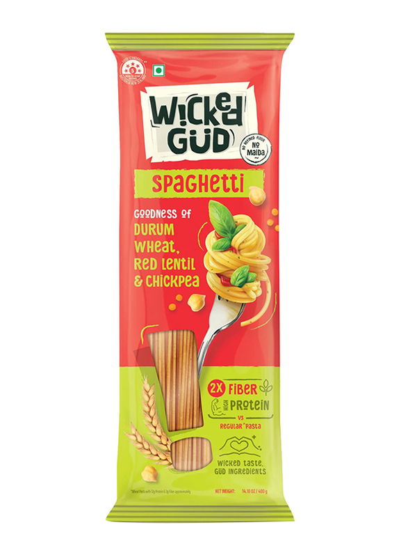 Wicked Gud Durum Wheat Spaghetti Pasta, 400g