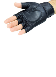 Sky Land Half Finger Workout Gloves, Black