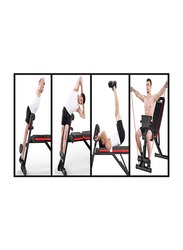 Sky Land Multifunction and Adjustable Weight Bench, Black