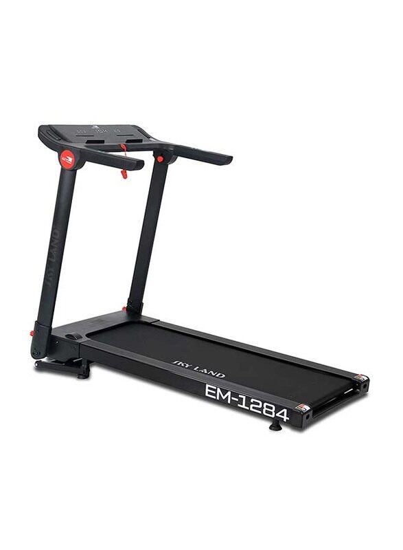 

SkyLand Sky Land 5.0Hp Peak Motor Treadmill with Bluetooth Speaker & App, Speed (1-14kph) Soft Touch Key, Preset Programs and 15% Auto Incline, EM-1284, Black