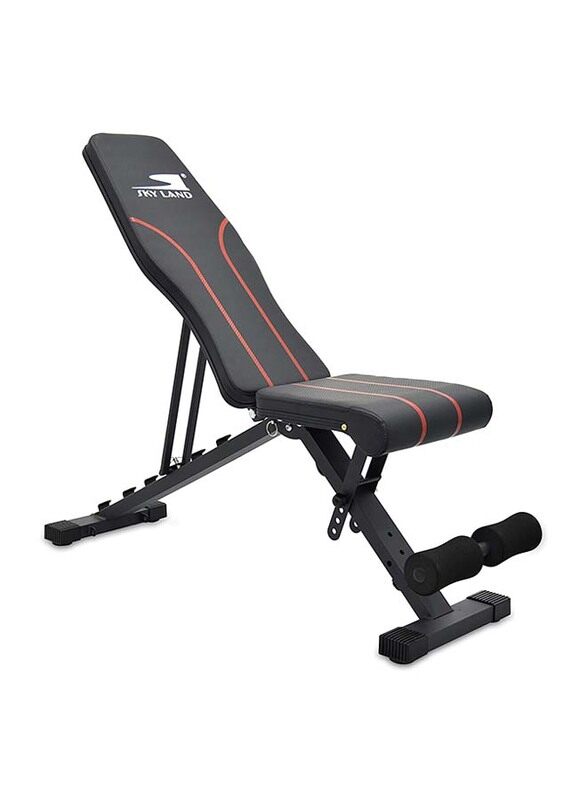 

Sky Land Adjustable Workout Fitness Weight Bench, Black