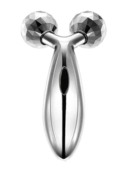 SkyLand Y-Shape Face & Body Waterproof 3D Roller Massager, Silver, 1 Piece