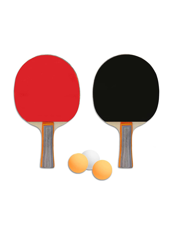 Sky Land Professional Table Tennis Racket Set, 5 Piece, Multicolour