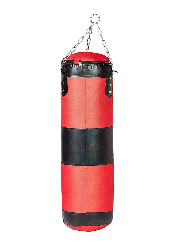 Sky Land 10KG Premium Leather Boxing Bag, Red