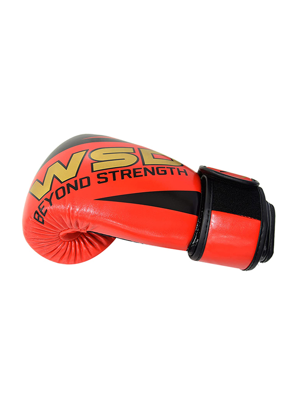 Sky Land Medium Premium Boxing Gloves, Red