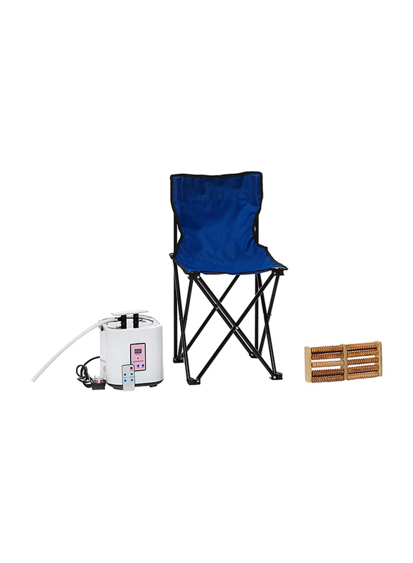 SkyLand Portable Steam Sauna Spa with Chair & Steam Generator, Multicolour