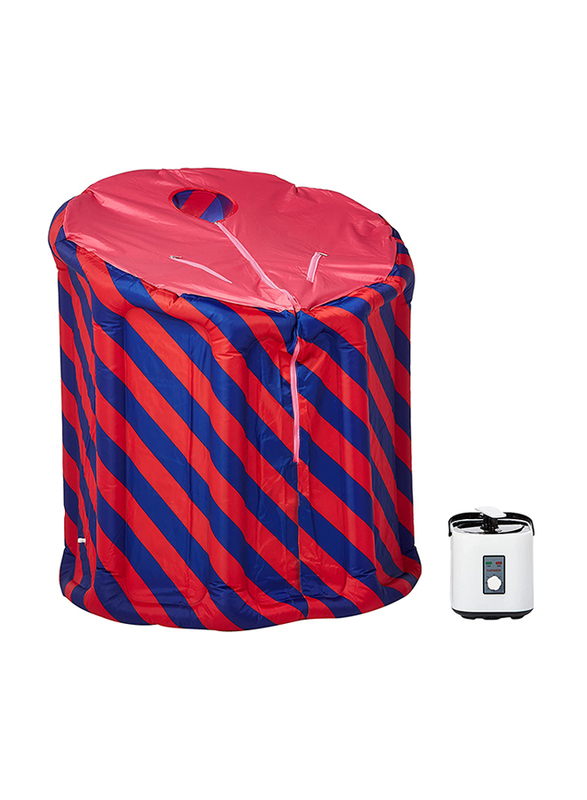 Sky Land Portable Steam Sauna, Red/Blue