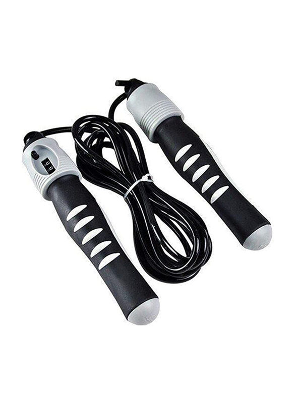 Sky Land Skipping Rope with Counter, Small, Grey