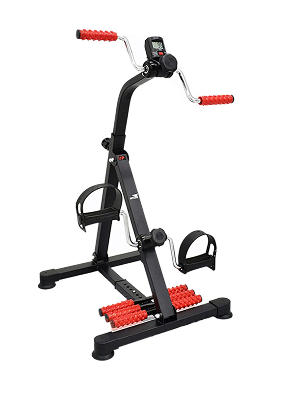 Sky Land Portable Multi Peddler Cycle Machine for Arms & Legs, Black/Red
