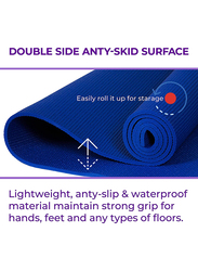 Sky Land Adult Yoga Mat, Blue