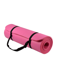 Sky Land Fitness Non-Slip Yoga Mat with Yoga Mat Strap, Pink