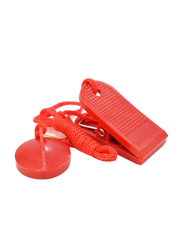 Sky Land Magnetic Safety Key for Treadmill, Red