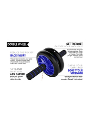 Sky Land Double Wheel ABS Carver, Blue/Black