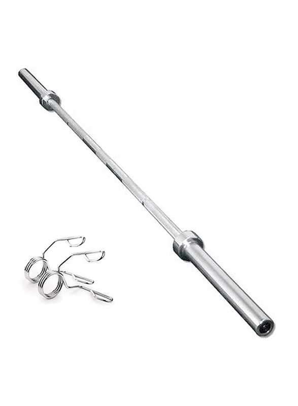 Sky Land Olympic Barbell Rod, 10KG, Silver