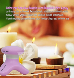 SkyLand Waterproof Mini Massager, EM-9245-P, Pink
