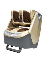 Sky Land Unisex Adult Multi-Function Leg Foot Massager, EM-2192, Beige/Grey