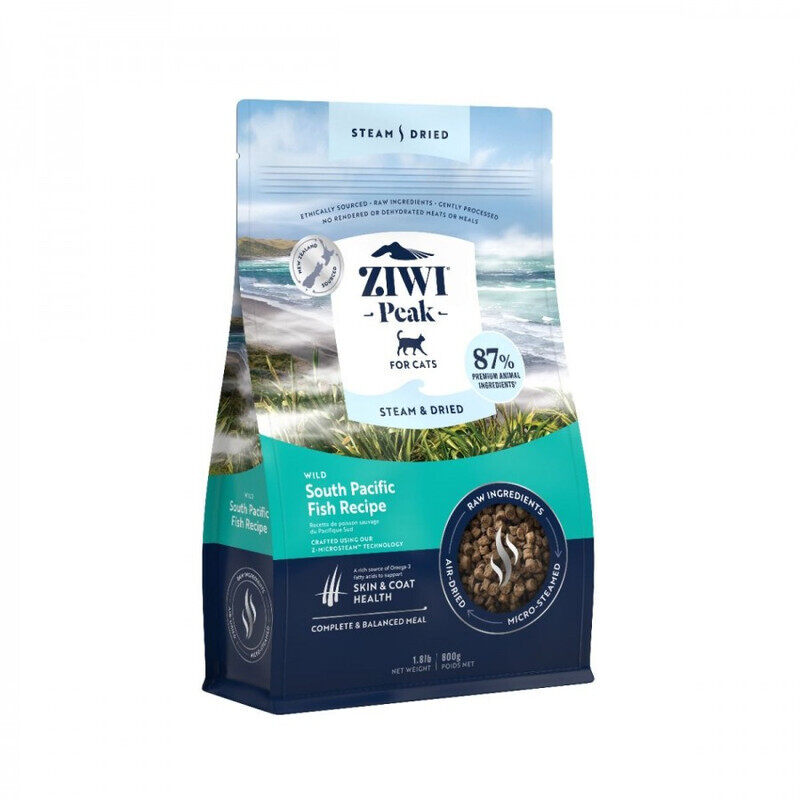 

Ziwi Peak ZiwiPeak Steam & Dried Cat - Wild South Pacific Fish - 2.2kg