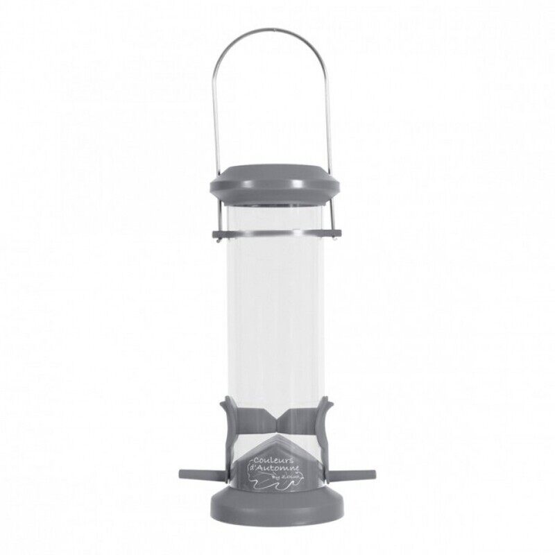 

ZOLUX Plastic Silo Feeder 2 Perch - Grey - S