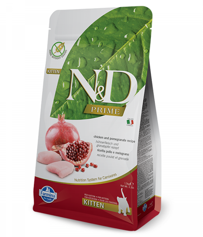 

Farmina N&D Prime KITTEN - Chicken & Pomegranate - 300g