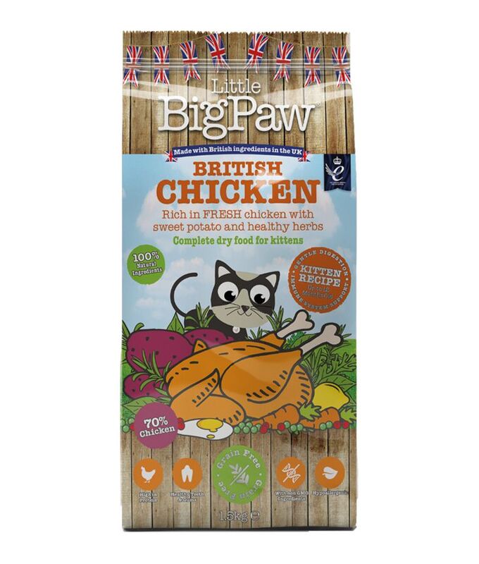 

Little BigPaw Kitten - British Chicken - 1.5kg