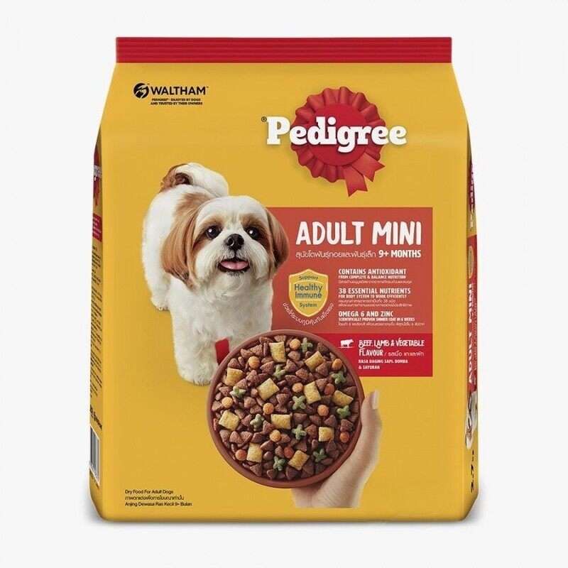 

Pedigree Dog Mini Adult - Beef, Lamb & Vegetable - BOX - 6*1.5kg