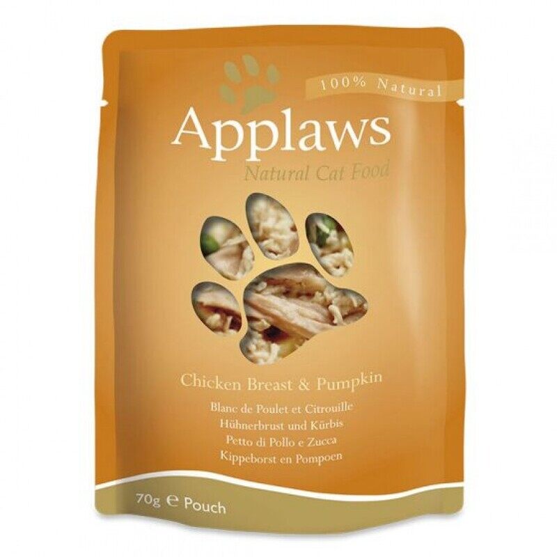 

Applaws Chicken with Pumpkin Cat - Pouch - BOX- 12*70g