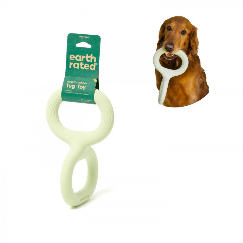 

Earth Rated Tug Toy - Green - S