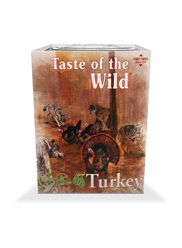 

Taste of the Wild Turkey Box Dog Wet Food, 7 x 390g